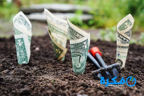 حلم جمع المال من التراب