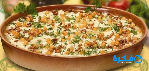 كيفية عمل فتة الحمص