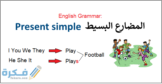 شرح المضارع البسيط