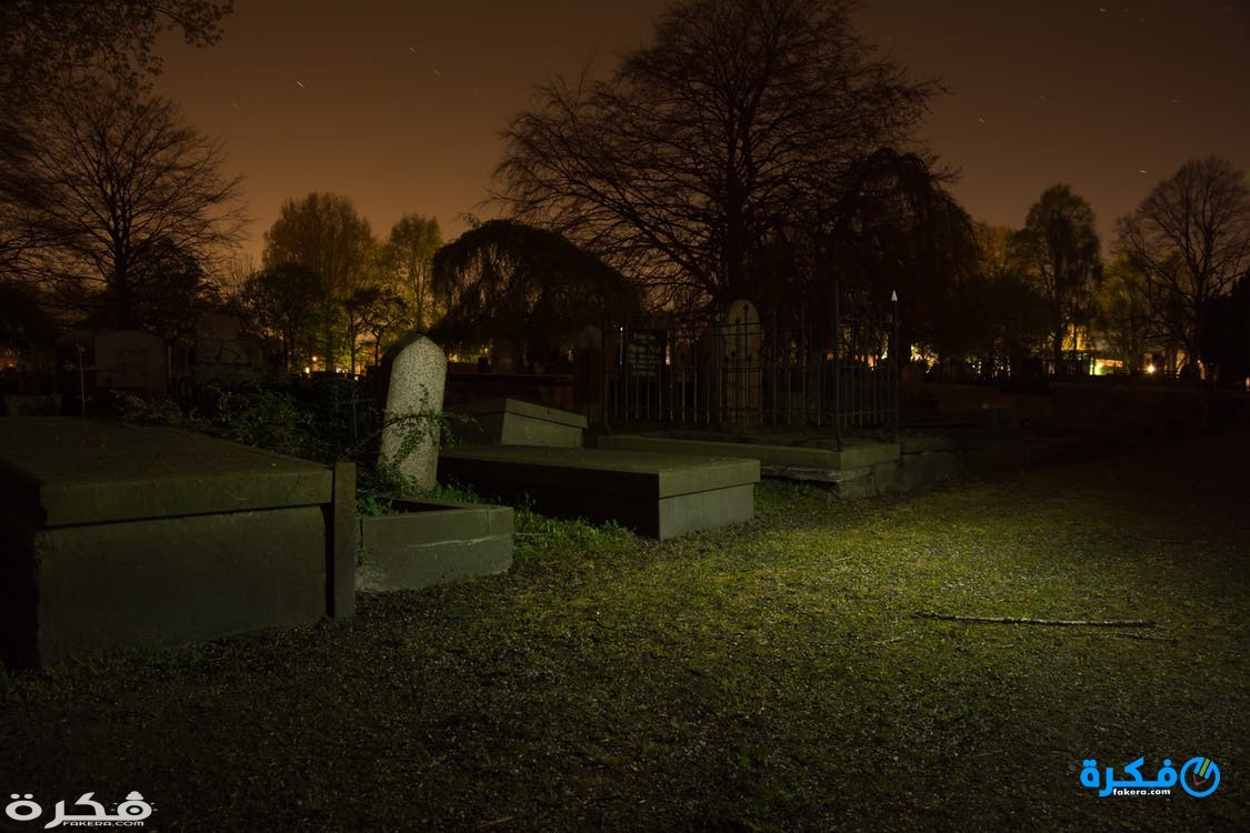 تفسير حلم رؤية الدفن في المنام 5 night dark halloween horror