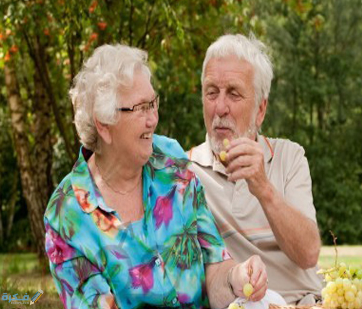 رؤية الجدة او الجد