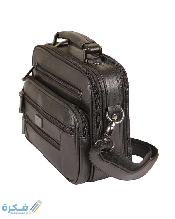 حقيبة يد رجالية سوداء جلدية صناعة تركية5 4