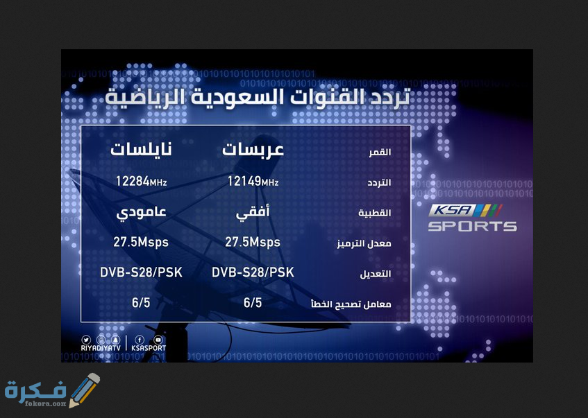 تردد قناة السعودية