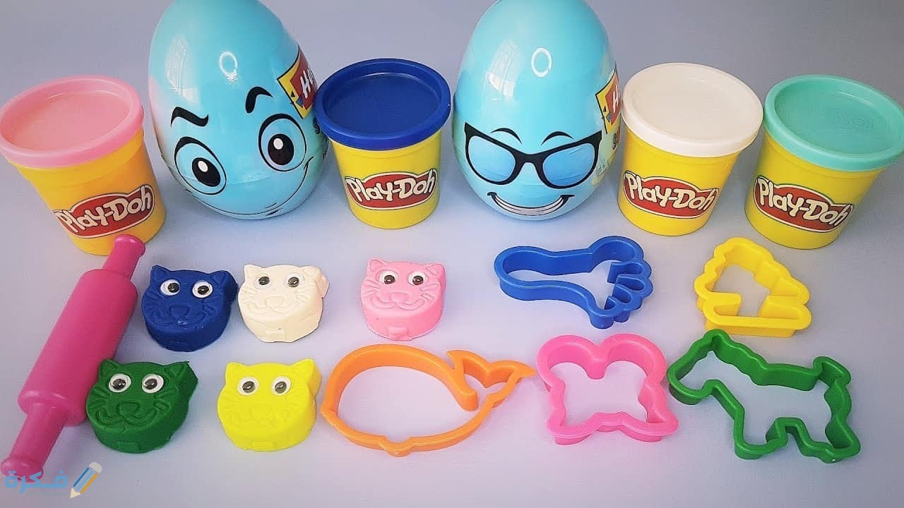 مكونات عمل الصلصال في البيت