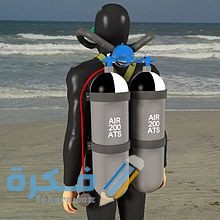 من هو مخترع جهاز التنفس تحت الماء ؟ وفي أي عام ؟ 2 220px Aqualung old type