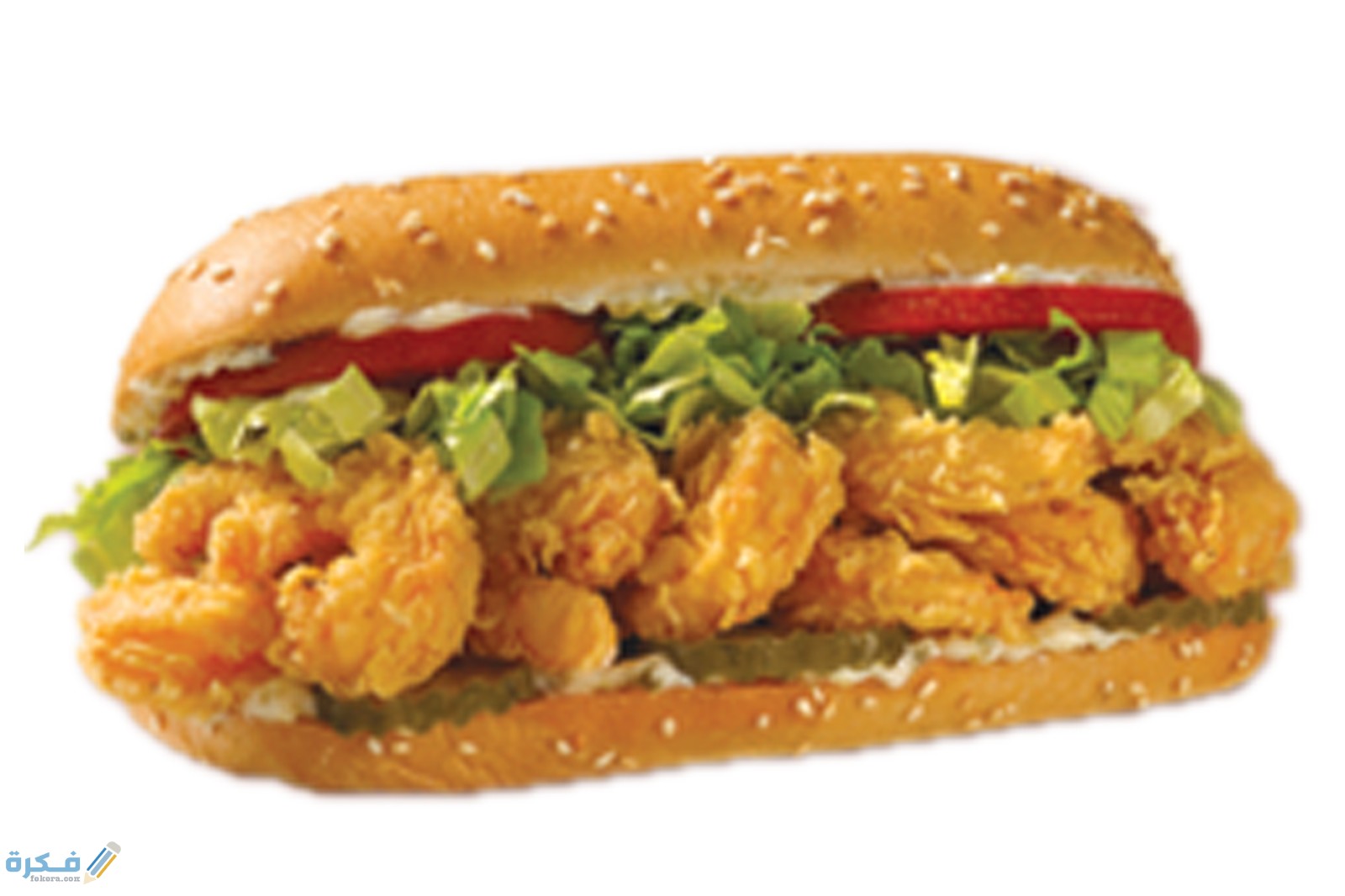 ساندوتش جامبو الروبيان 13 ريال