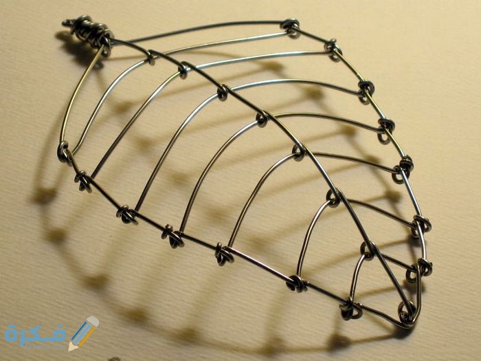 أبين نماذج من أعمال التشكيل المباشر بالأسلاك المعدنية