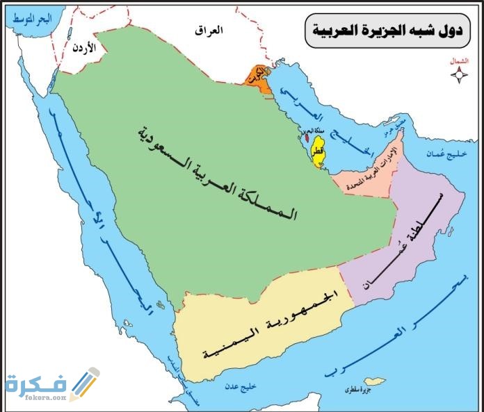 خريطة الخليج 1