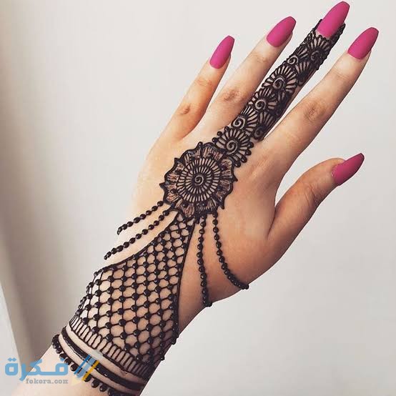 صور نقش حناء كويتي ناعم 2026 رسومات حنة كويتية 4 IMG 20210212 WA0047