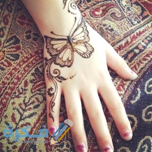 butterfly mehndi design9
