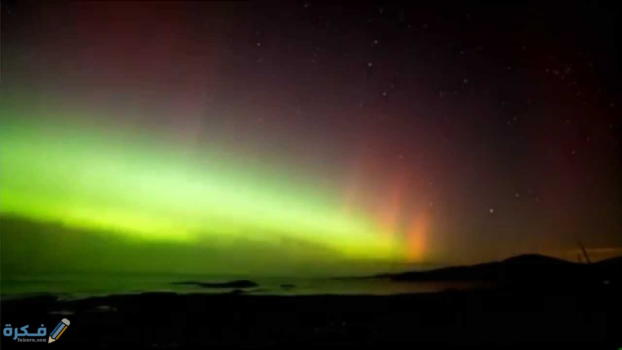 شرح ظاهرة الشفق