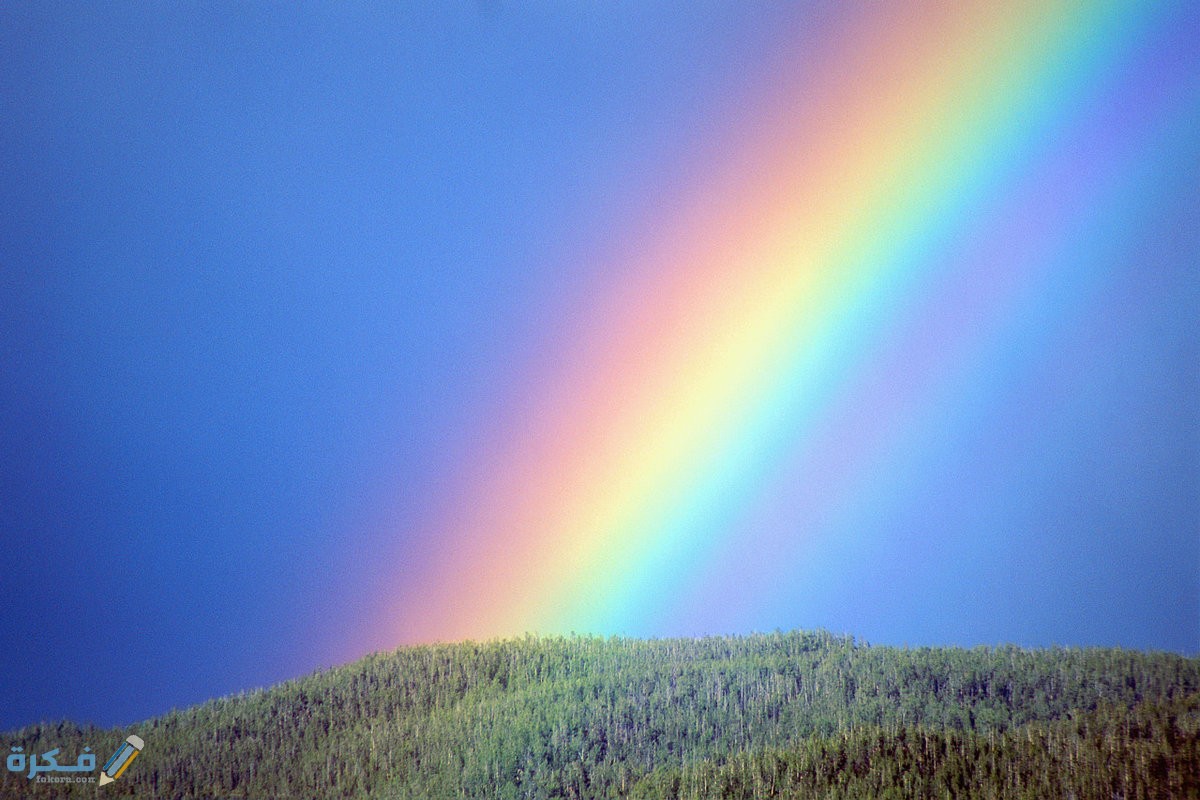 شرح ظاهرة قوس قزح