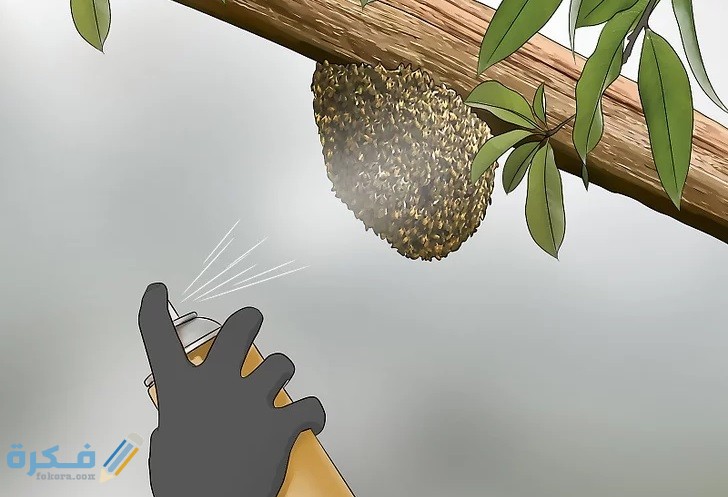 الخل الابيض للتخلص من النحل