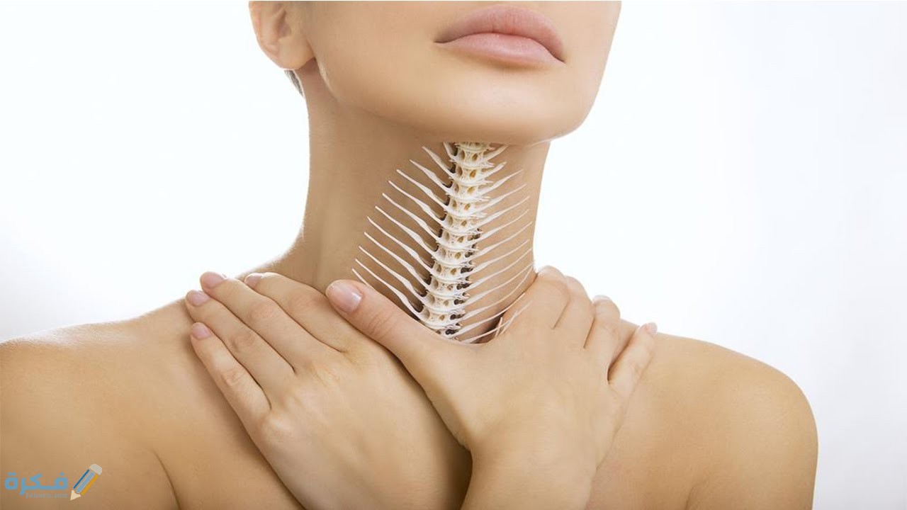 اضؤرار شوك السمك في الحلق