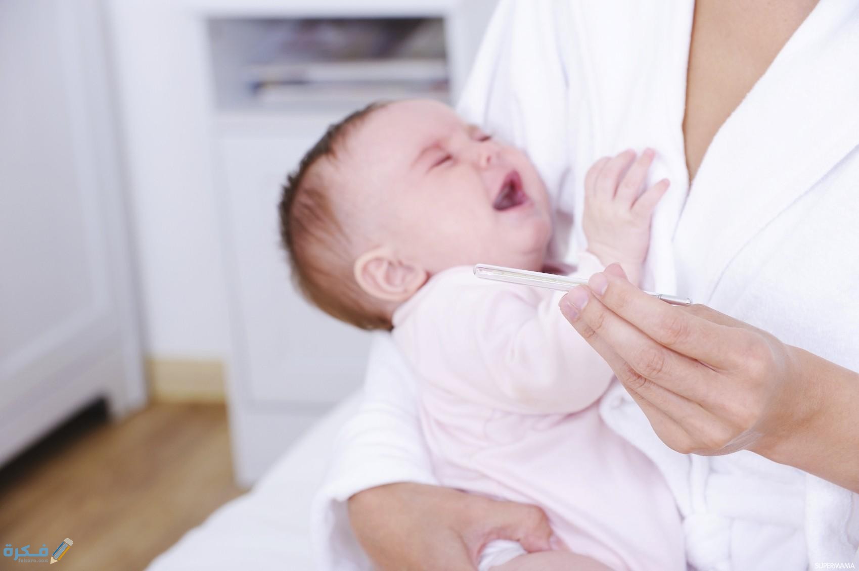 كم نسبة دم الطفل الرضيع