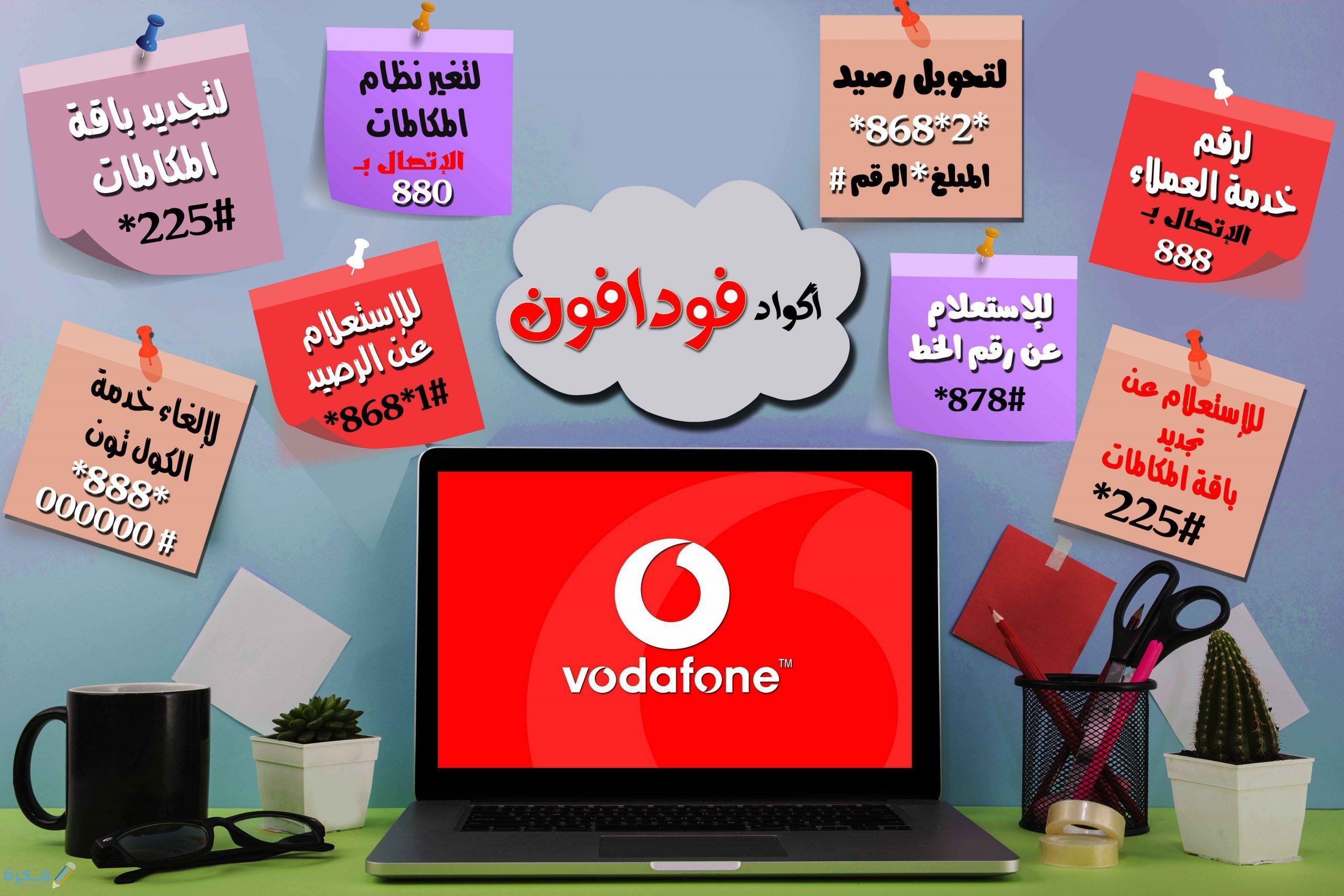 كيفية الاستعلام عن رصيد فودافون