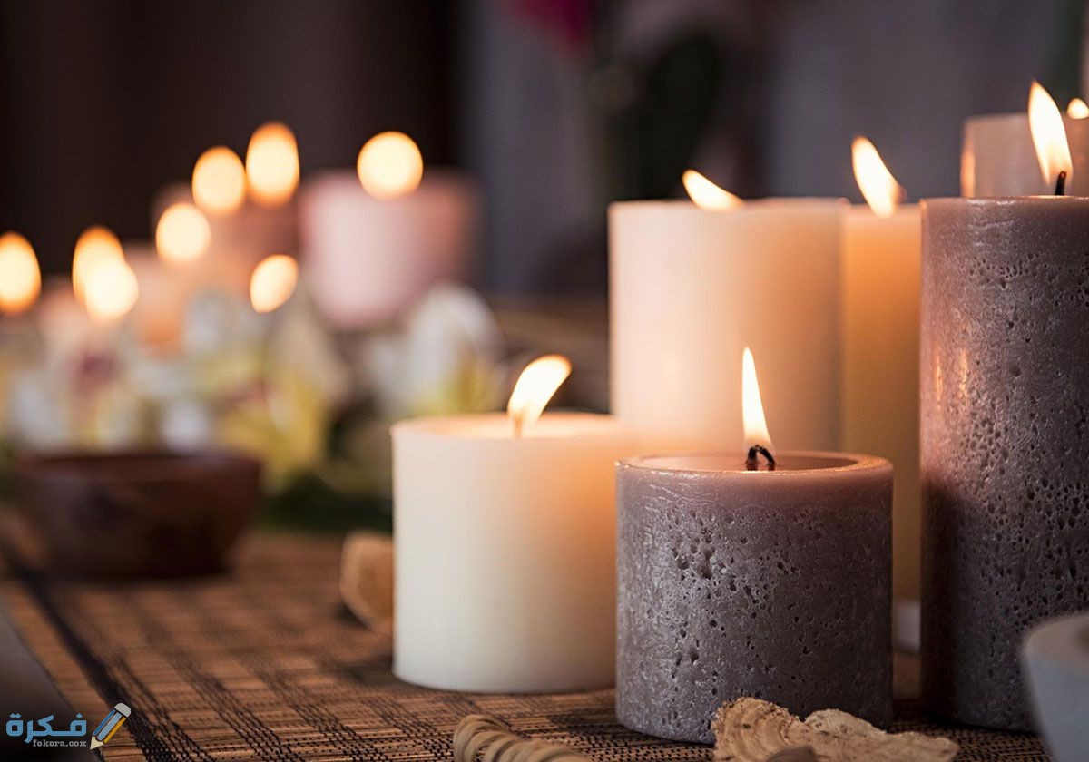 كيفية صناعة الشموع