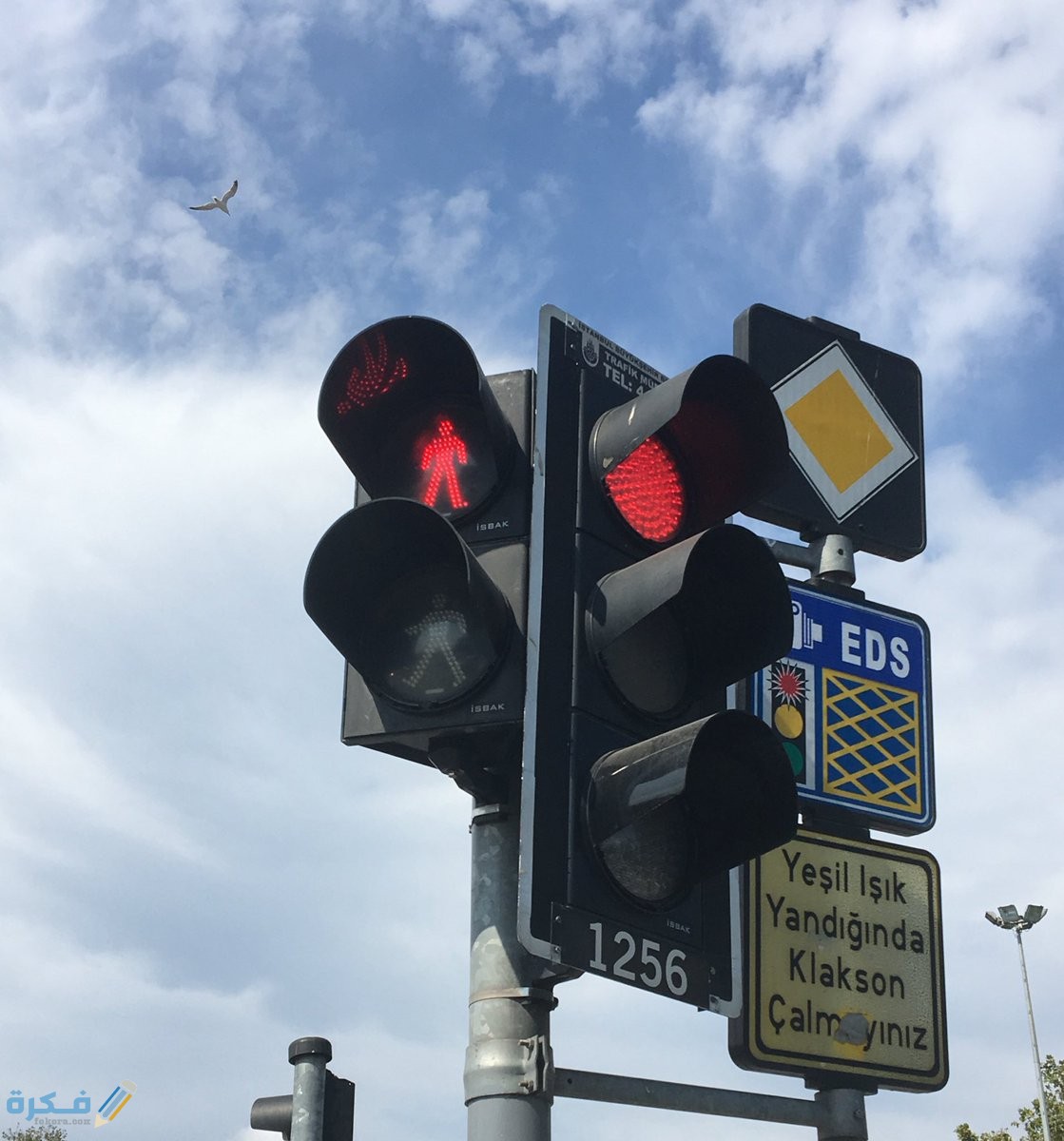 اشارات المرور ومعانيها