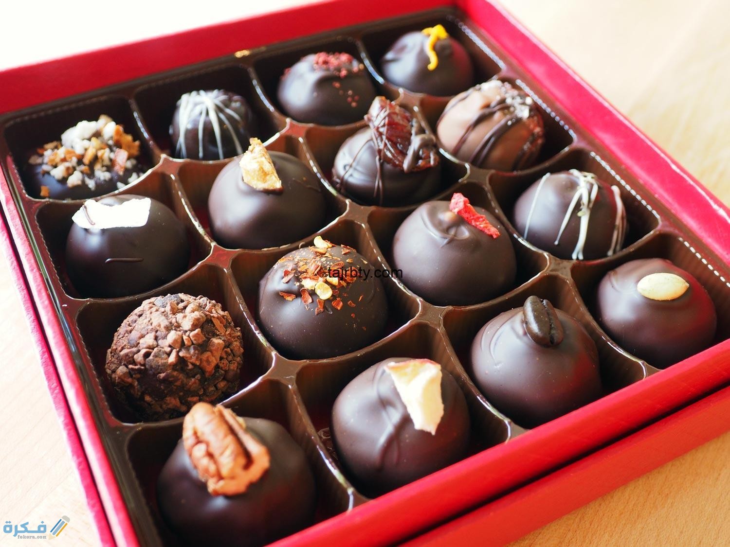 افضل انواع الشوكولاته الخام