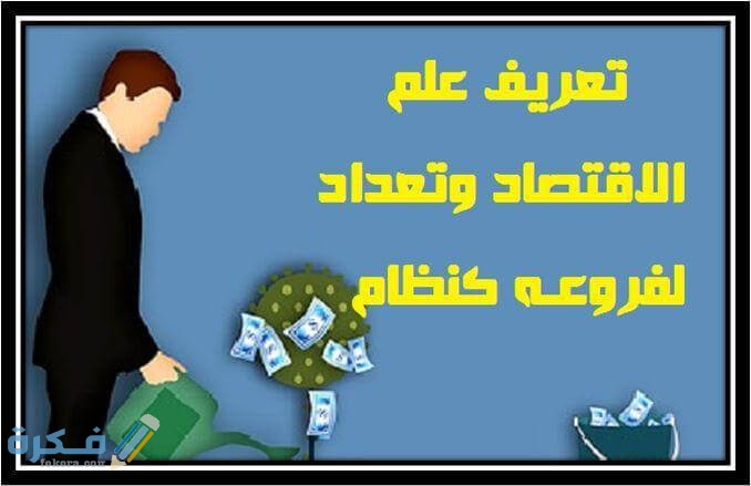 تعريف علم الاقتصاد وفروعه الرئيسية والثانوية