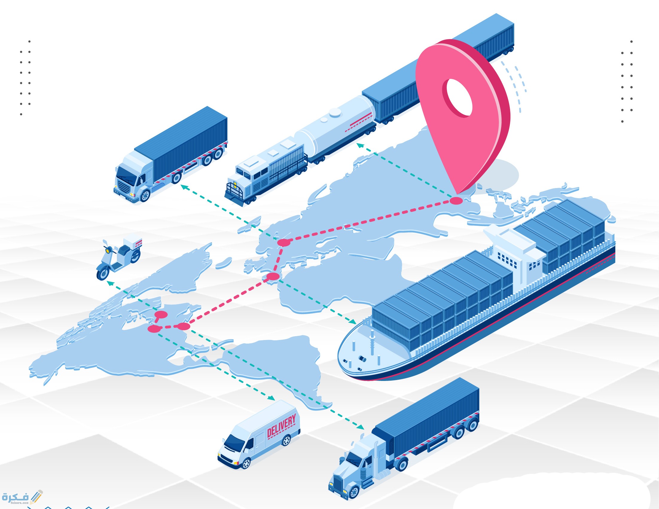 مصطلحات الشحن البري