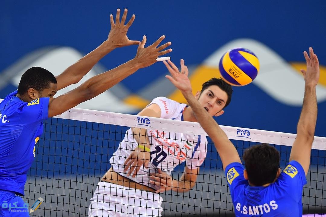 كم عدد لاعبي كرة الطائرة