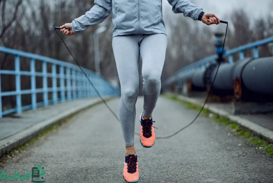 تجارب نط الحبل لمدة شهر