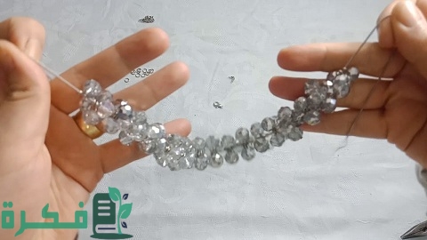 طريقة عمل اكسسوارات بالخرز الكريستال