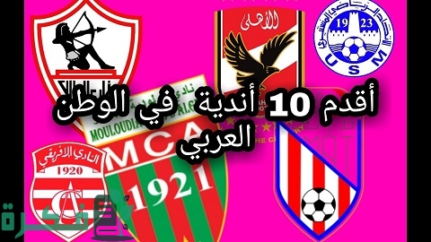 اسماء أقدم 10 أندية عربية في العالم 3 أقدم 10 أندية عربية في العالم