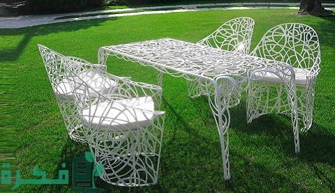 أنواع كراسي الحدائق