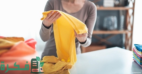 إزالة صمغ الشجر عن الملابس