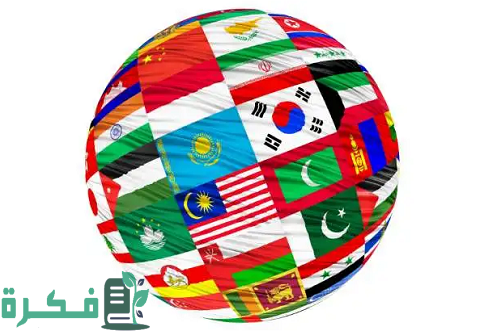 اللغة الرسمية في جميع دول آسيا