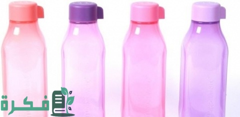 تنظيف زجاجات المياه البلاستيك