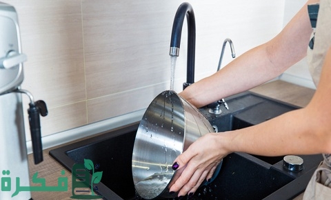 طريقة تنظيف أواني الاستانلس ستيل