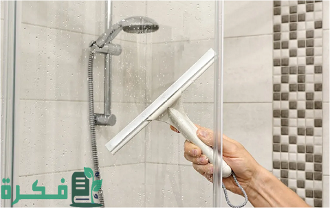 طريقة تنظيف الشاور بوكس