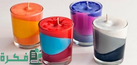 طريقة صنع الشمع في المنزل
