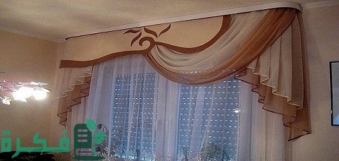 طريقة عمل الستائر والبراقع بطريقة سهلة بالصور