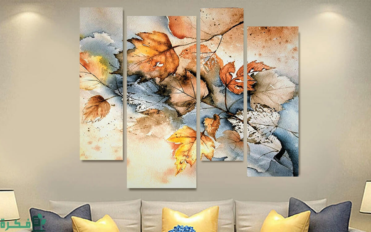 تابلوهات مودرن رباعي 2