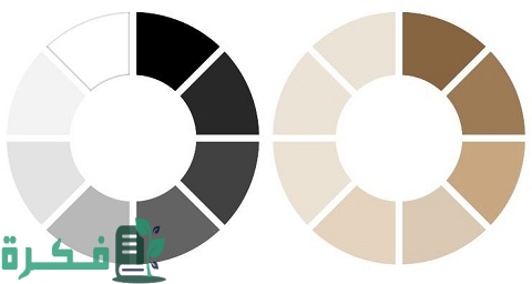 كم عدد الألوان المحايدة