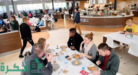 مشروع كافتيريا في الجامعة