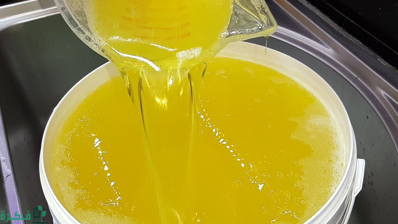 خطوات صناعة الصابون السائل