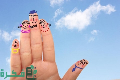 أسماء الأصابع للأطفال