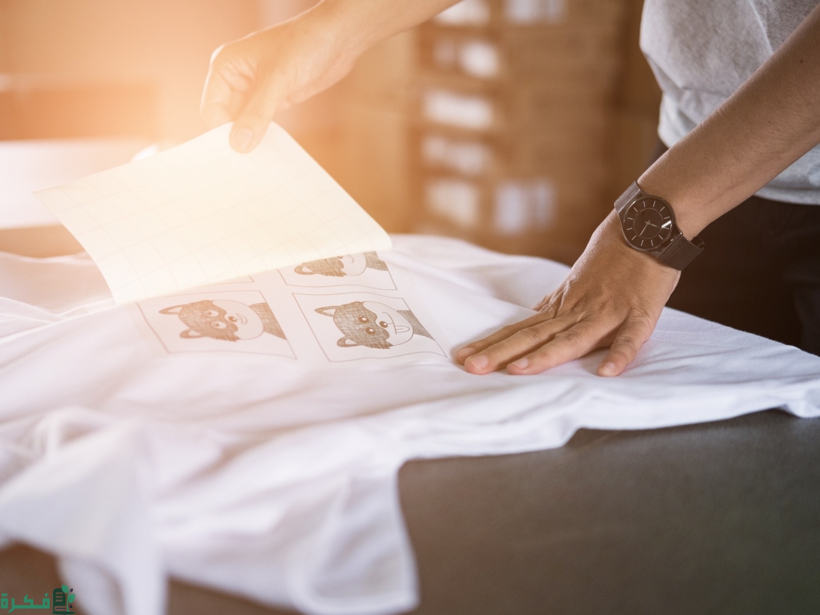 طريقة الطباعة على التيشرتات في المنزل