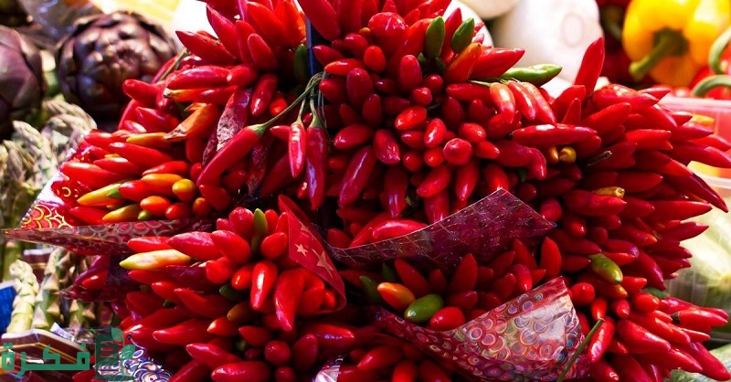 أنواع الفلفل الحار
