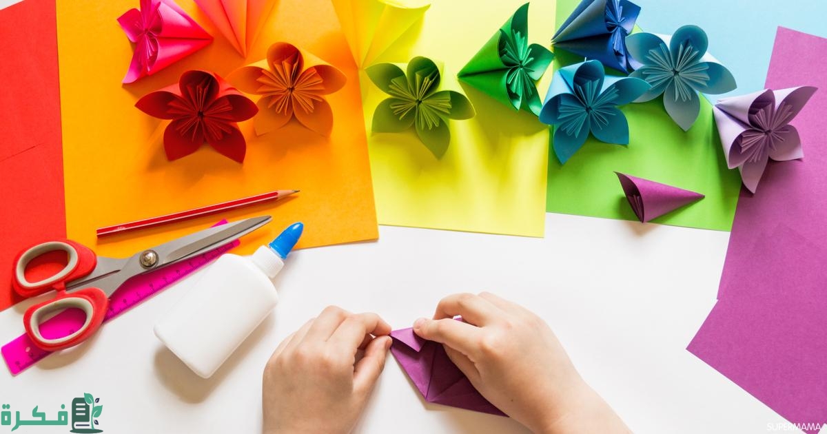 كيف تصنعين وردة من الورق
