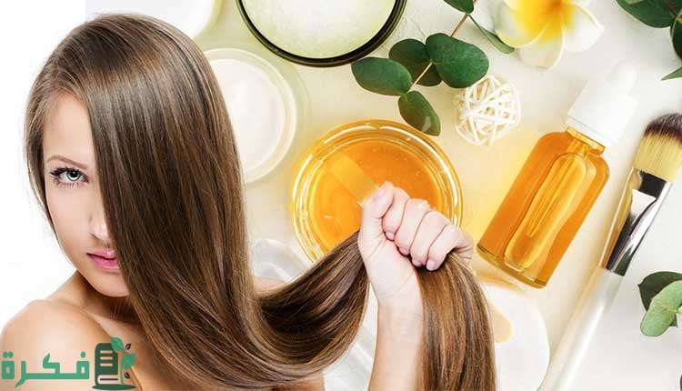 خلطة لفرد الشعر الخشن وتنعيمه