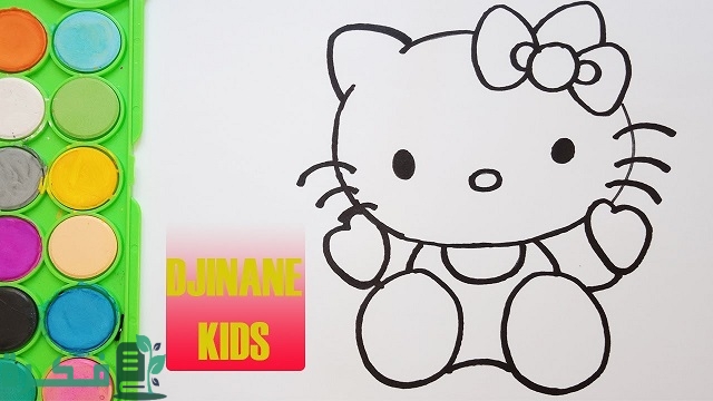 رسومات لولو كاتي للتلوين