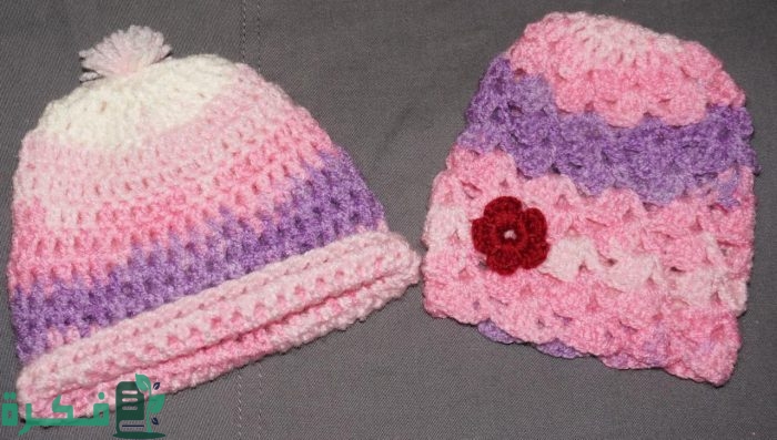 طريقة عمل طاقية كروشية حريمي وللأطفال