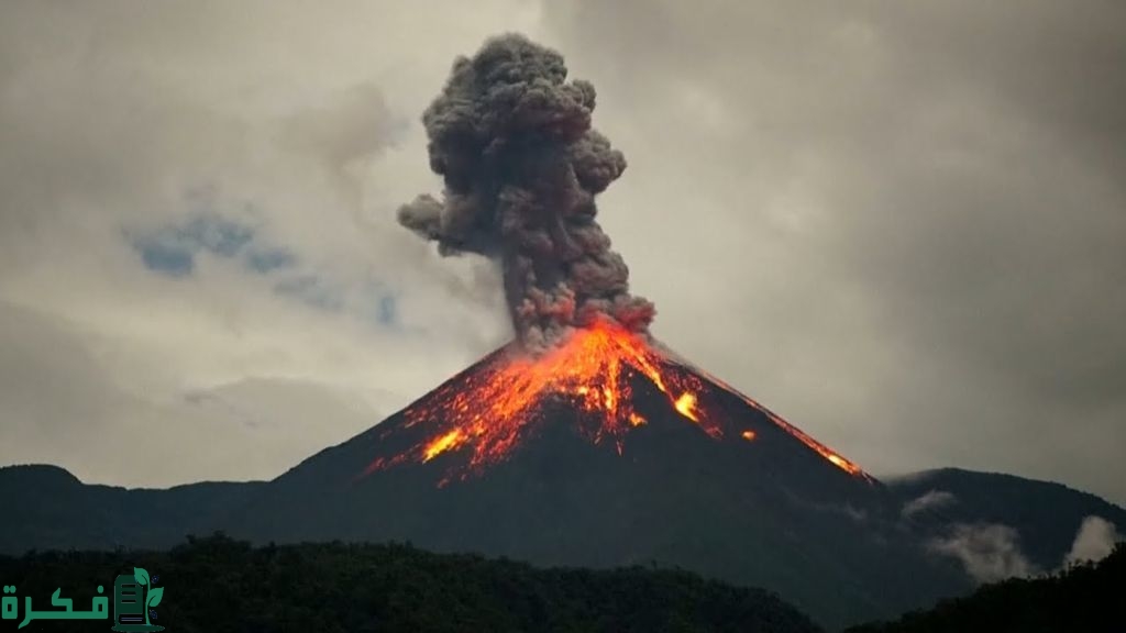 أنواع المقذوفات البركانية 3 ما هي انواع المقذوفات البركانية