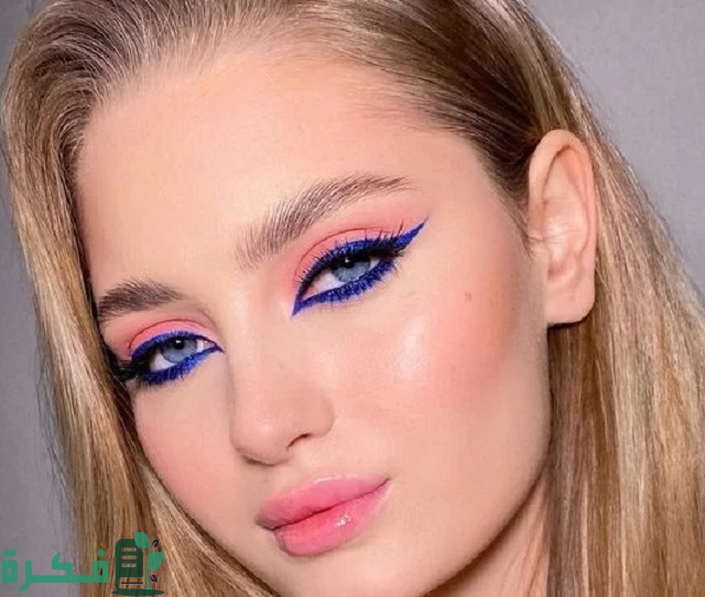 افضل مكياج يناسب فستان كحلي 1 مكياج يناسب فستان كحلي